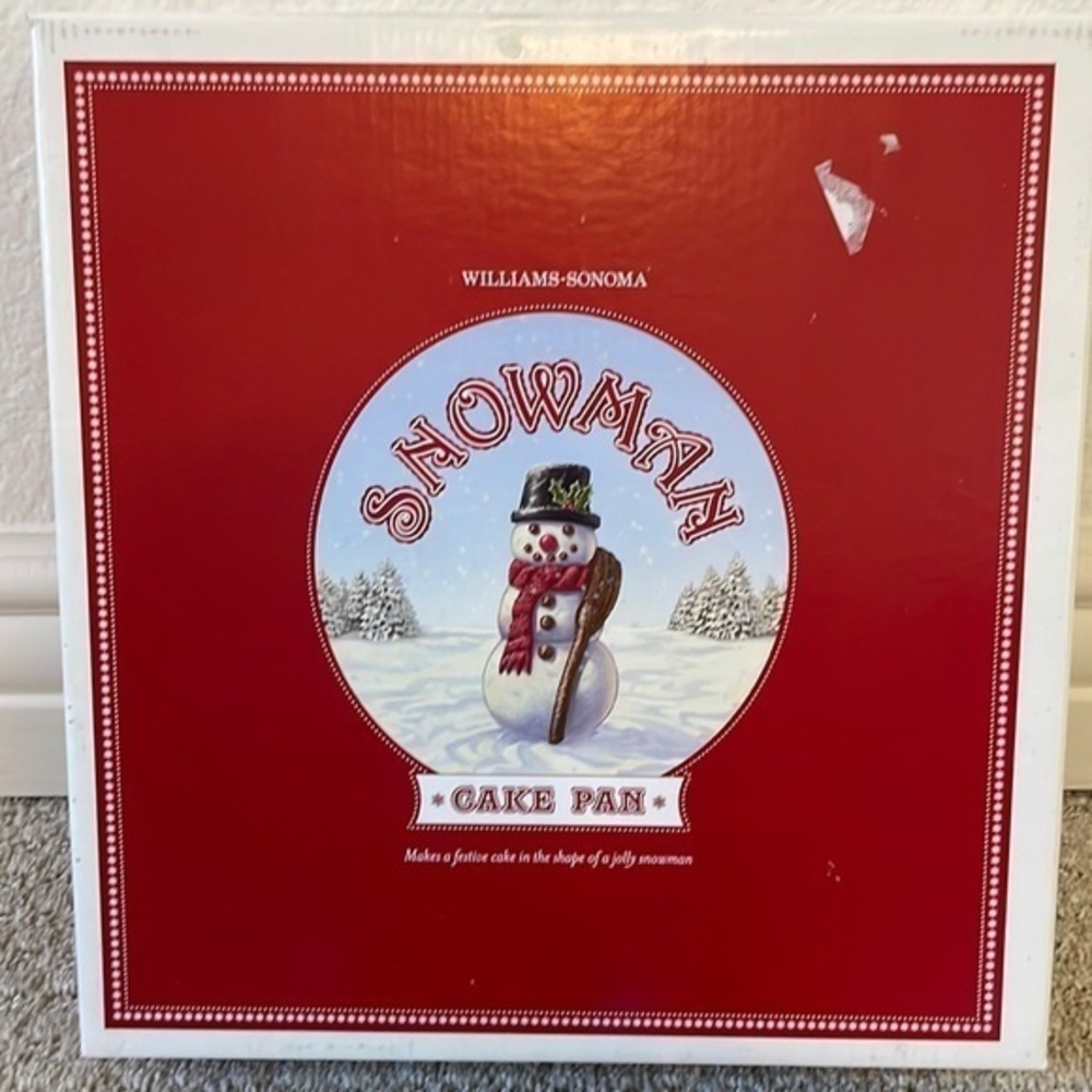 Williams-Sonoma Snowman Cake Pan